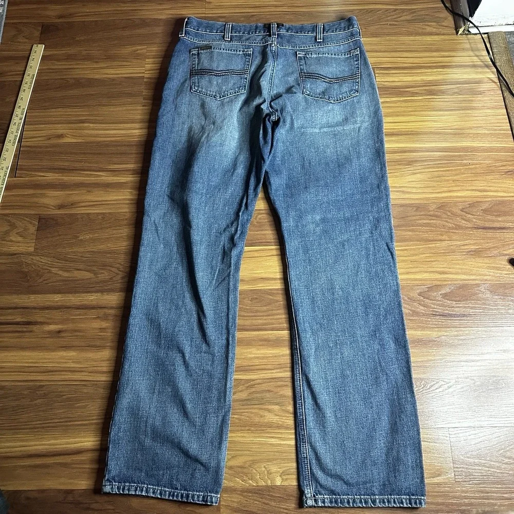 Lot of 2 Ariat Legacy M2 Traditional Relaxed Jeans Mens 36x34 Boot Cut Western